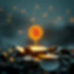 Illustration of cryptocurrency airdrop mechanics