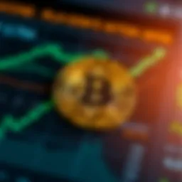 Bitcoin price trends over time