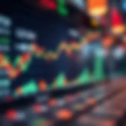 Visual representation of currency exchange rates