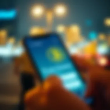 Navigating Trust Wallet: User Experience Unveiled User-friendly experience on Trust Wallet displayed through a mobile device